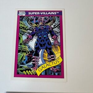 1990 MARVEL Universe Trading Card GALACTUS #75